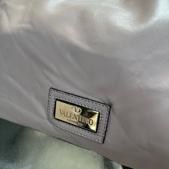 Valentino Metallic Gray Handbag - Picture 10 of 16